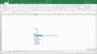 The Formula Bar - Excel 2016 Level 1