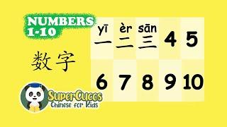 学中文-数字 | Learn Chinese for kids - Numbers 1-10 | Aprender Chino - Los Números 1-10