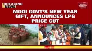 Modi Govt's New Year Gift To Aam Aadmi: LPG Price Cut