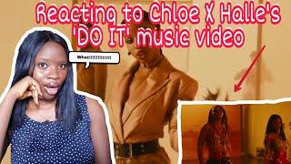 Chloe X Halle - DO IT (official video) REACTION!!! || Vera Ros || Nigerian YouTuber