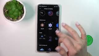 How to Customize the Always On Display Style on a REDMI Note 11 Pro - Set a Custom AOD Theme