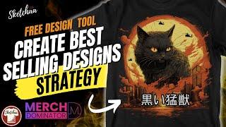 Print on demand Tutorial | How to design Best Selling T-shirts with Free Tool