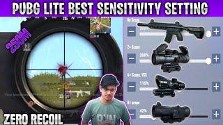 Pubg Lite Sensitivity Setting 2022| Pubg Lite Sensitivity Setting Gyroscope & Non Gyroscope Player