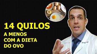 ELA EMAGRECEU 14 QUILOS COM A DIETA DO OVO! SERÁ QUE FUNCIONA? Dr. Gabriel Azzini