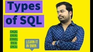 Types of SQL | DQL,DDL,DML,TCL and DCL | SoftwaretestingbyMKT