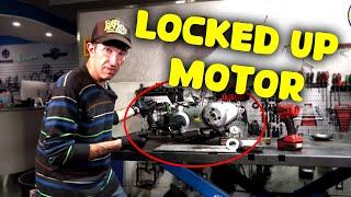 Disassembling a Locked Up Vespa GTS Motor 'I Do Cars Style'