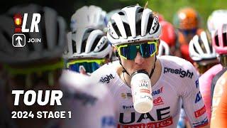 Will Tadej Pogacar Test Jonas Vingegaard? | Tour de France 2024 Stage 1 | Lanterne Rouge x JOIN