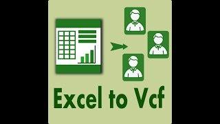 Excel to Vcf