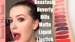 Anastasia Beverly Hills Liquid Lipstick Swatches