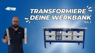 Transformiere deine Werkbank mit Kreg & TANOS: DIY-Aufbewahrungslösungen! - Teil 2