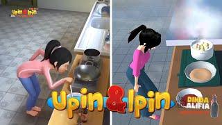 Tiru Aksi Upin Ipin Wajan Ajaib Kak Ros versi Sakura School Simulator