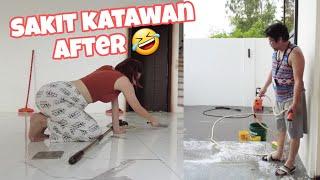 NAGLINIS KAMI SA BAGONG BAHAY | WALA BA RAW HAWAKAN SA HAGDAN? (ANSWERING Qs) #PamilyaMateo