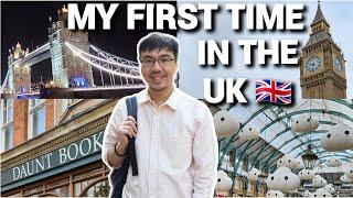 A Bucket List Crossed. I Went Bookstore Hopping in London! (UK Travel Vlog Part 1)