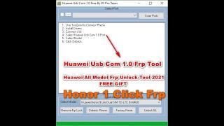 Huawei Usb Com 1.0 Port Frp Tool (R3 Huawei ) | Huawei All Model Frp Unlock Tool 2021