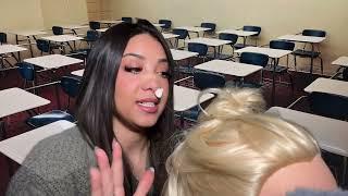 ASMR| Hot Cheeto Girl Plays With Your Hair In Class ️‍️