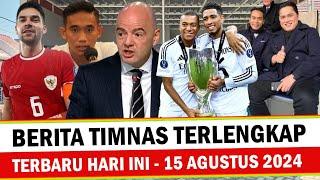 KABAR GEMBIRA BEST 9 NEWS  Berita Timnas Indonesia Hari Ini~15 Agustus 2024  Kabar Timnas Terbaru