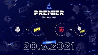 NAVI vs G2, Gambit vs NAVI | BLAST Premier Spring Final Day 6