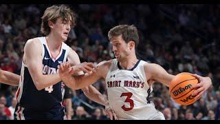 Augustas Marciulionis Third Year Highlights - 2023-2024 - Saint Mary's Gaels