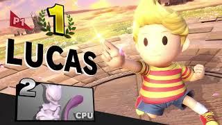 Super Smash Bros. Ultimate - Lucas Victory Poses (Brawl Victory Theme)
