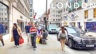 Mayfair London Walking Tour | 4K HDR Virtual Walking Tour around the City | London City Walk
