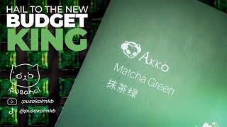 Akko CS Switches Matcha Green Unboxing Review