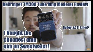 Is the Cheapest Amp Sim Any Good? | Behringer TM300 Tube Amp Modeler Review #notsponsored