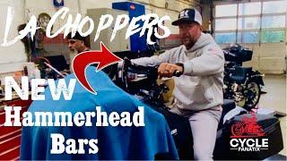 NEW LA CHOPPERS HAMMERHEAD BARS FOR SILVERBACK / 2020 ROAD GLIDE SPECIAL  / BAGGER PERFORMANCE