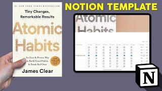 How to Build an Atomic Habits Tracker in Notion