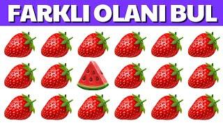 Farklı Olanı Bul! Sadece Aranızdaki En Dikkatli Kişi Farklı Olanı Bulabilecek!