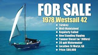 Westsail 42 For Sale | Walkthrough Tour Of Our Turnkey, Refit, Go Anywhere Bluewater Sailboat