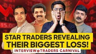 Biggest Loss Trades of IT Jegan, Scalper Siva, Sharique Samsudheen & Their Learnings