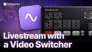 Multi-Camera Setups Using Video Switchers with Riverside