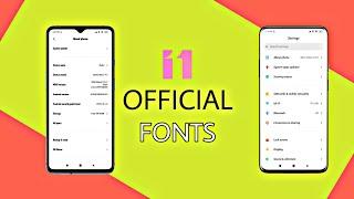 Customize High Level Customisation with MIUI 11 Official Fonts