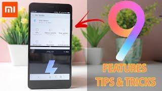 MIUI 9 Hidden Features | Tips & Tricks