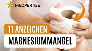 Magnesiummangel - diese 11 Anzeichen sprechen dafür. Früh erkennen und behandeln!