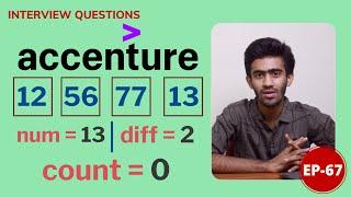 August 2021 - Accenture Question | Daily Dose-67 | English | code io