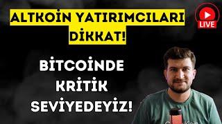 BİTCOİNDE DÜŞÜŞ BİTTİ Mİ?  - BİTCOİN ve ALTCOİN ANALİZİ