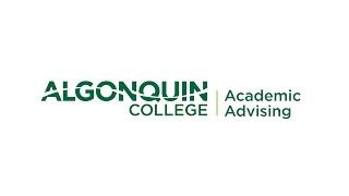 Academic Advising at Algonquin College