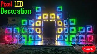 Pixel LED Decoration Light Design by Jaber Al Libi