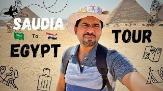 Saudi Arabia to Egypt travel  | Egypt Travel Vlog | Travel to Egypt  