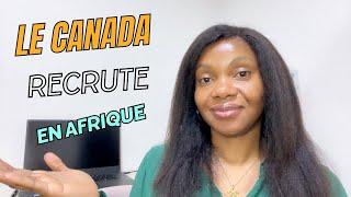 Recrutement en Afrique par les employeurs Canadiens plusieurs profils disponible #canada #visa