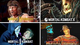 All Guest Characters Fatalities Ever in Mortal Kombat (2011-2024) | 4K 60ᶠᵖˢ 