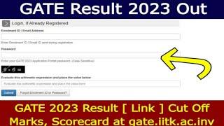 Gate 2023 Result • Gate 2023 Result Declared