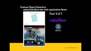 Part 4 of 7 Custom Object Detection Web app Garbage Pickup Web App ReactJS