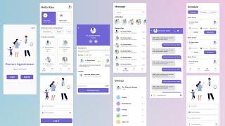 Medical Healthcare App UI Design in Flutter - Flutter UI Design