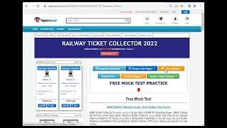 RAILWAY TICKET COLLECTOR Important MCQ 2022 | Update Syllabus & Pattern | Study Material & Books