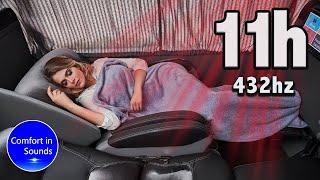 Heater Noise inside a European Travel Bus to Sleep Deeply - Stress Relief - White Noise - 432hz