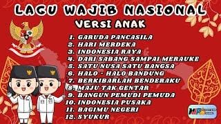 LAGU WAJIB NASIONAL VERSI ANAK - 4K ( BEST AUDIO + BEST COVER )