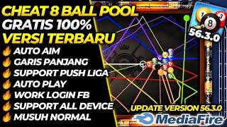 GRATIS‼️CHEAT 8 BALL POOL TERBARU 2025  UPDATE AIM TOOL GARIS PANJANG OTOMATIS 3 LINE NO BANNED