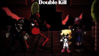 FNF Cover Double Kill but Horror Mario, Mr. Virtual, Gabriella, and Ava sing